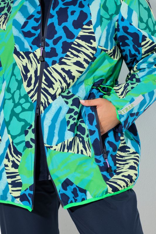 Animal Print Rain Jacket