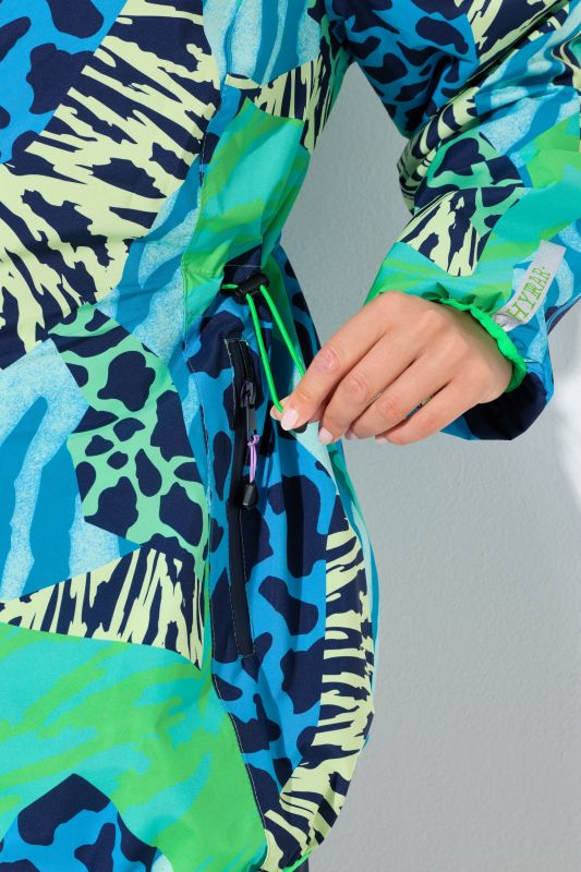 Animal Print Rain Jacket