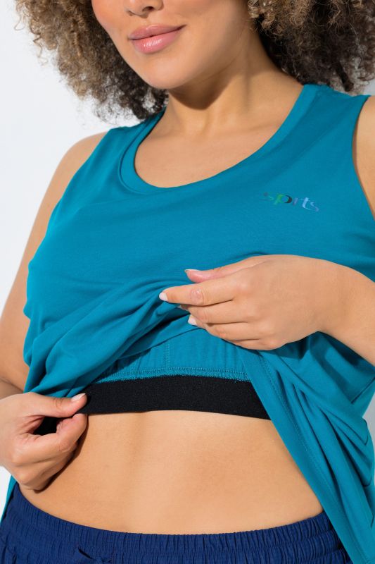 Quick Dry Active Wear Built-In Bra Tank