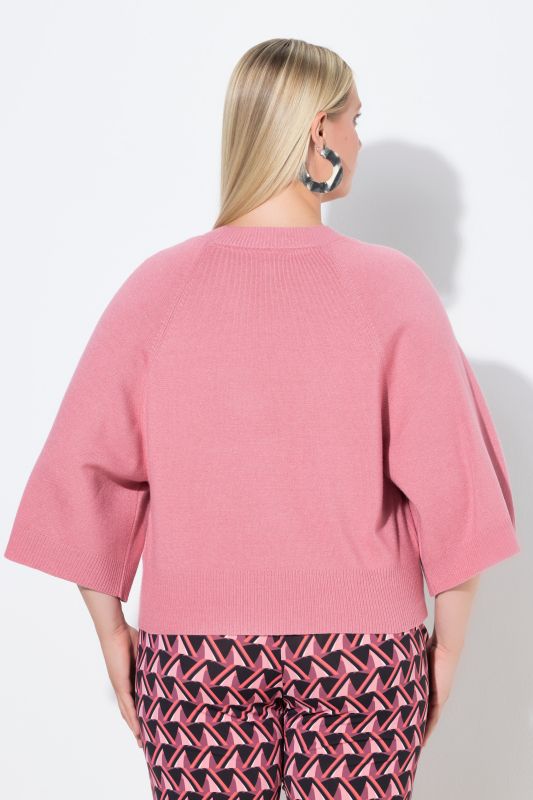 Wing Sleeve Knit Sweater