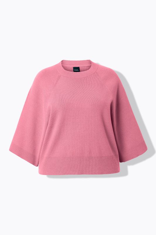 Wing Sleeve Knit Sweater