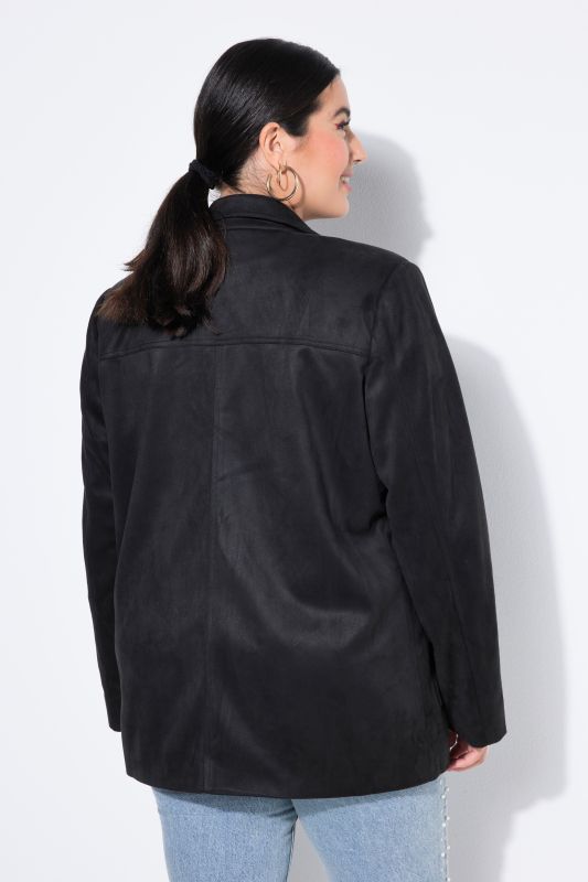 Блейзър от изкуствен велур