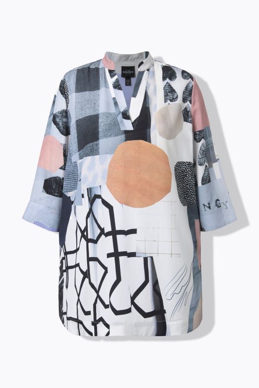 Туника с графичен пач принт