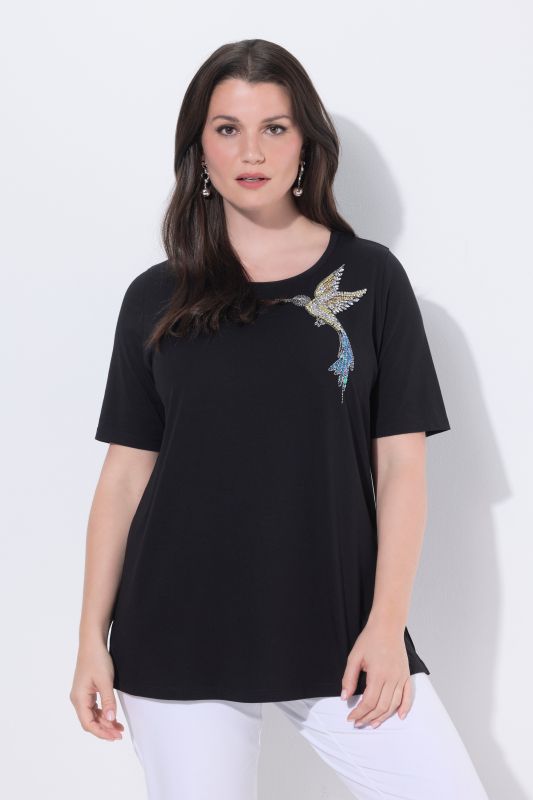 Hummingbird Beadwork Tee