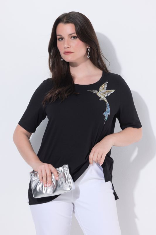 Hummingbird Beadwork Tee