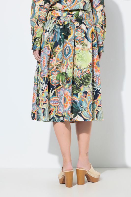 Пола с модерен пач принт