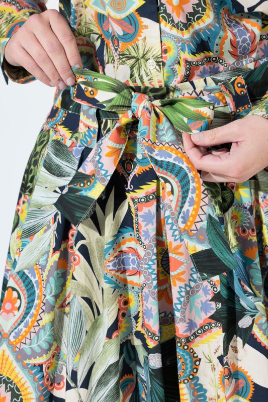 Пола с модерен пач принт