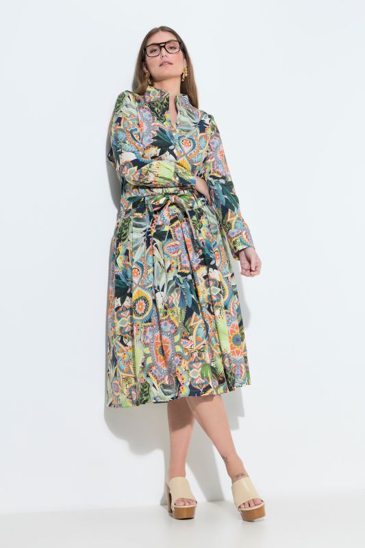 Пола с модерен пач принт