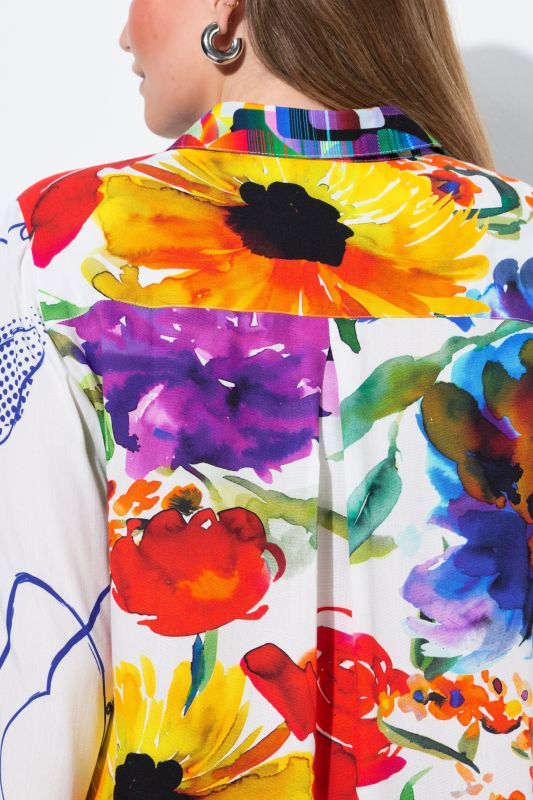 Риза с микс от цветя