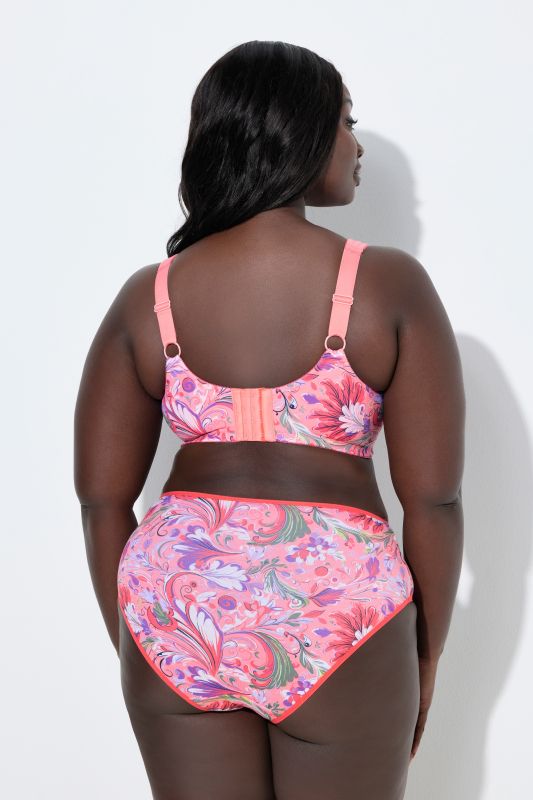 Сутиен с пастелен флорален принт