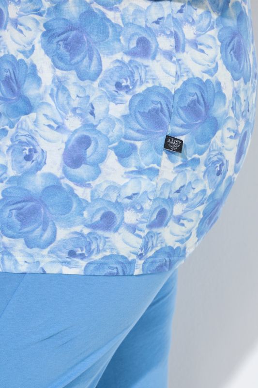 Porcelain Rose Two Piece Pajama Set