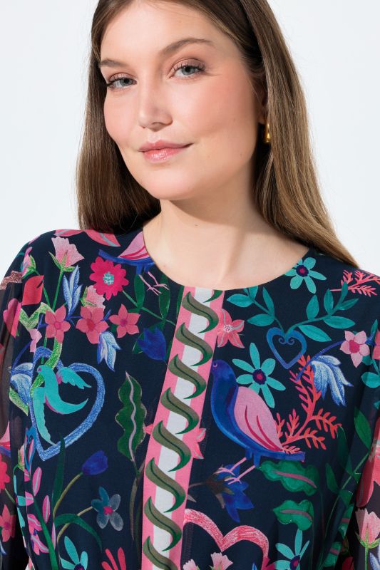 Рокля с флорален принт