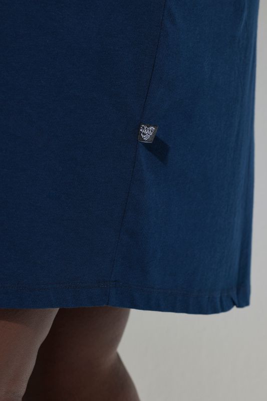 Eco Cotton Scalloped Lace Trimmed Sleep Tee