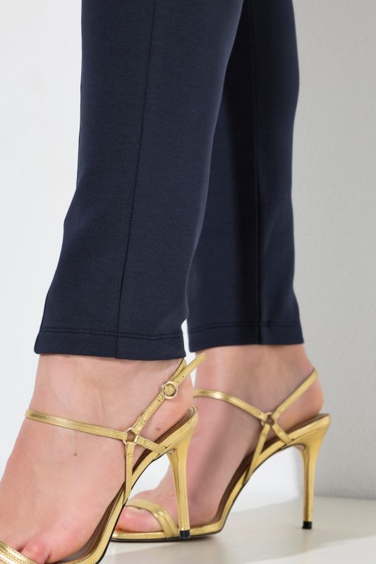 Pleated Waist Punto di Roma Leggings