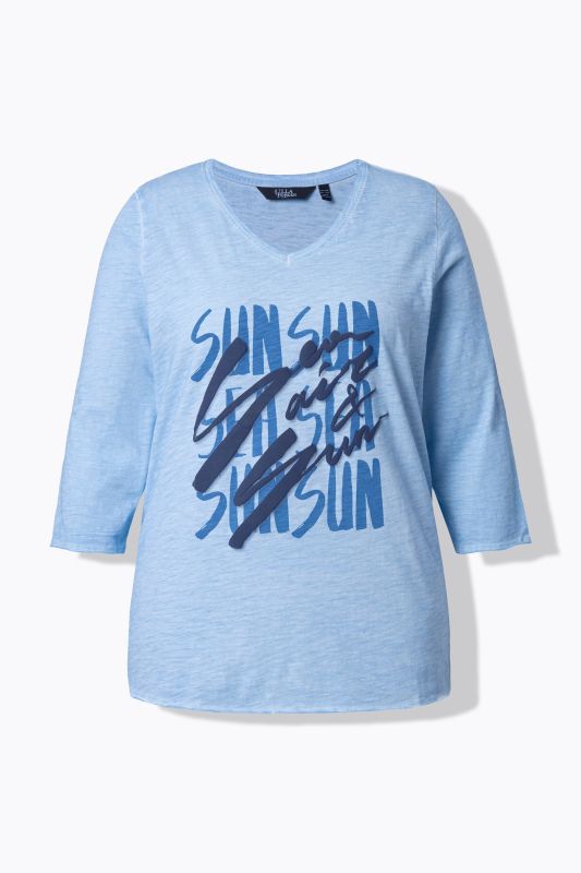 Sun Graphic Lettering Tee