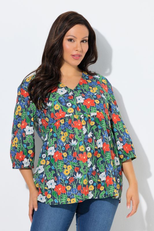 Sparkling Floral Blouse