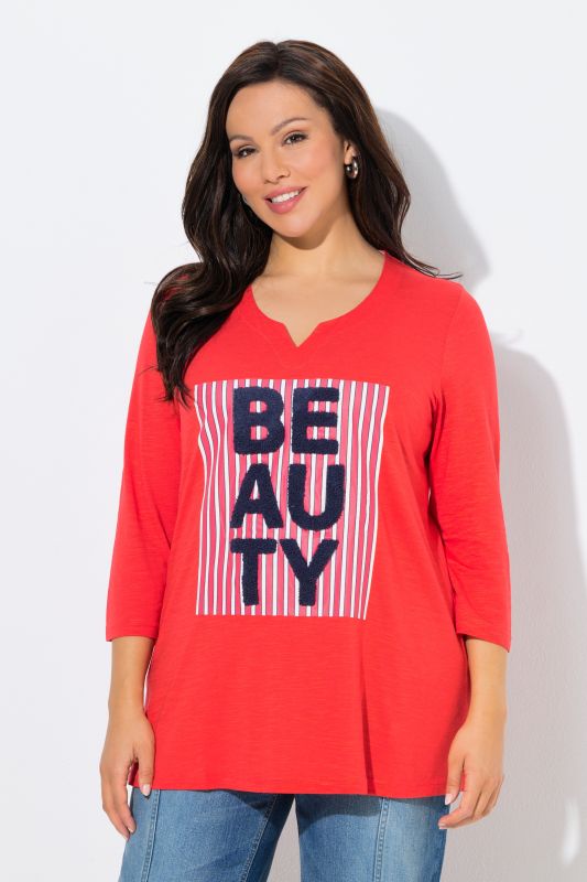 BEAUTY Terry Cloth Lettering Tee
