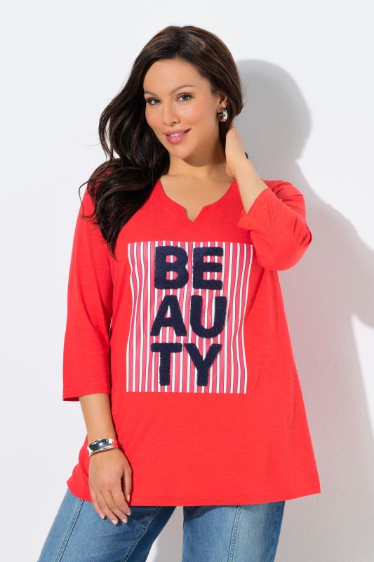 BEAUTY Terry Cloth Lettering Tee