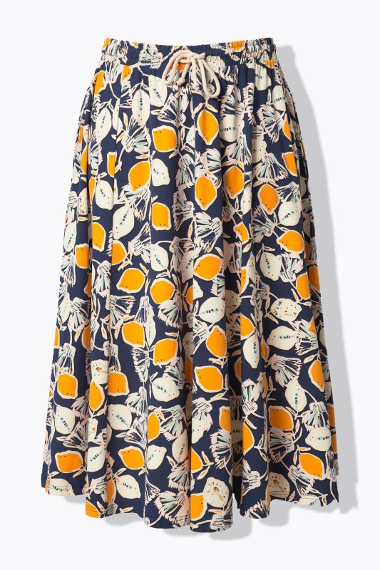 Пола с принт на лимони