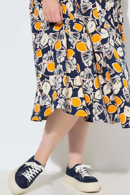 Пола с принт на лимони