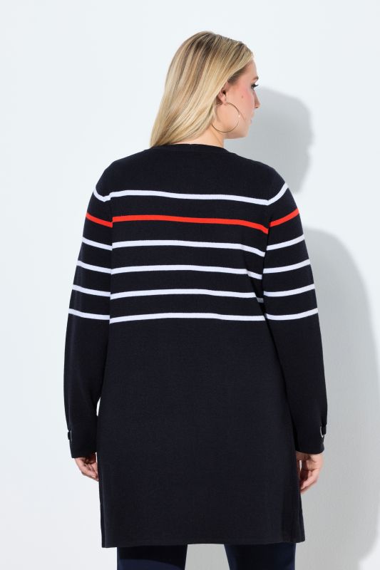 Жилетка с цветни райета