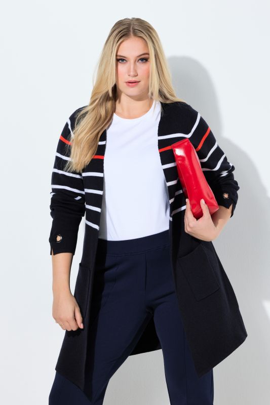 Жилетка с цветни райета