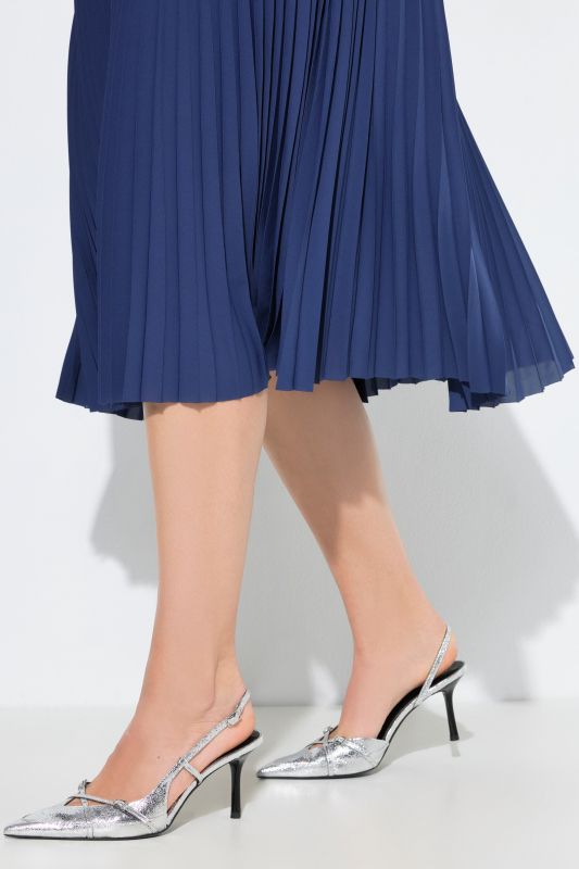 Пола плисирана с еластична талия