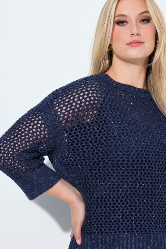 Пуловер с пайети