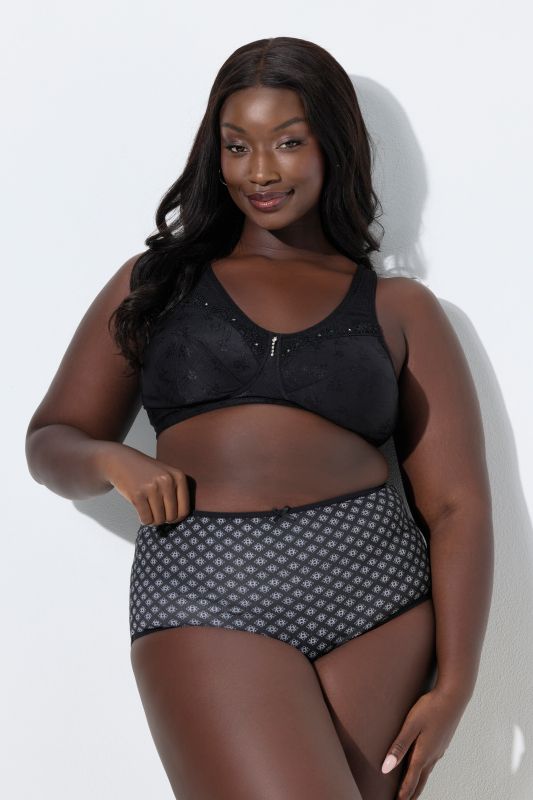 Бикини комплект от 5 броя с геометричен принт