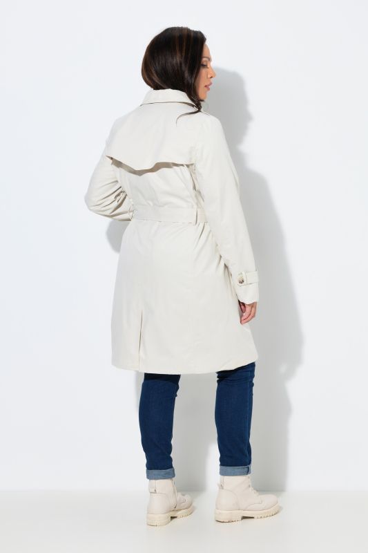 Micro Peach Trench Coat