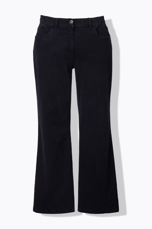 Дънки памучни с широки крачоли