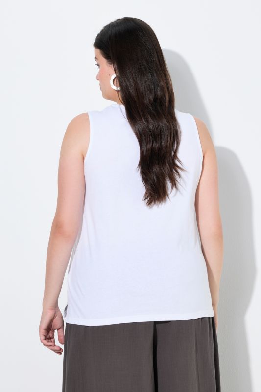 Потник памучен с V - образно деколте