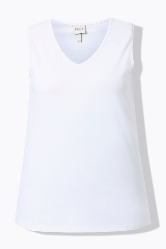 Потник памучен с V - образно деколте