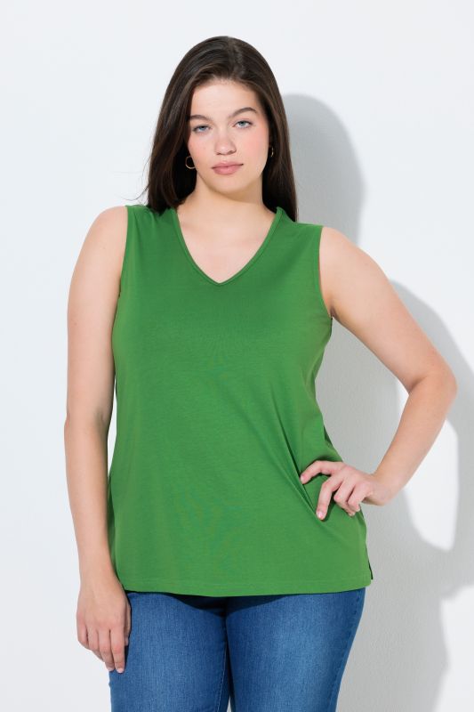 Потник памучен с V - образно деколте