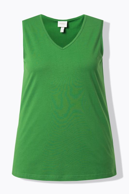 Потник памучен с V - образно деколте