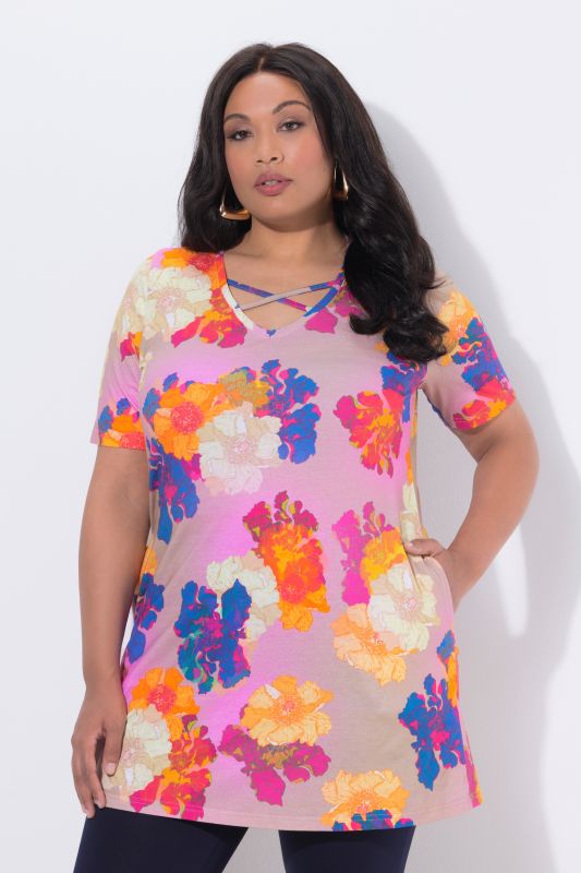 Туника с цветя