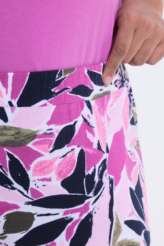 Панталон 7/8 с флорален мотив