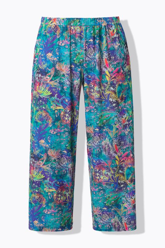 Панталон 7/8 с цветен принт