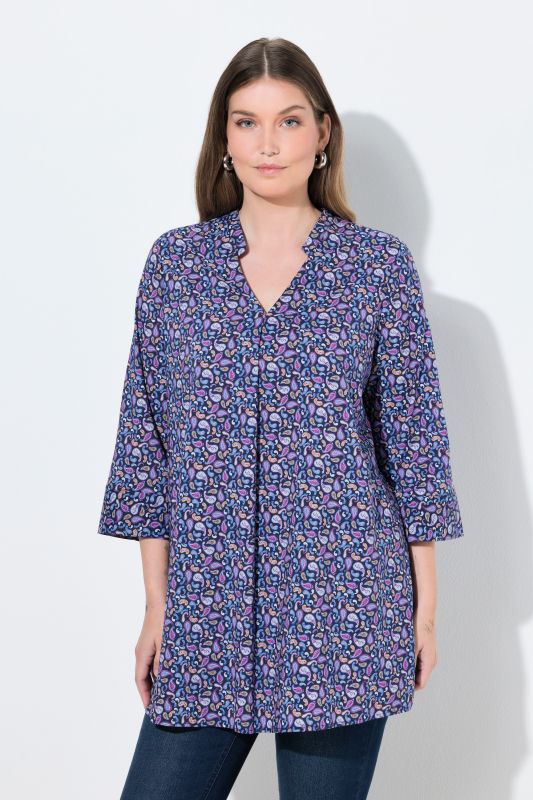 Туника с цветен мотив