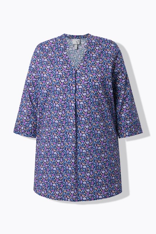 Туника с цветен мотив