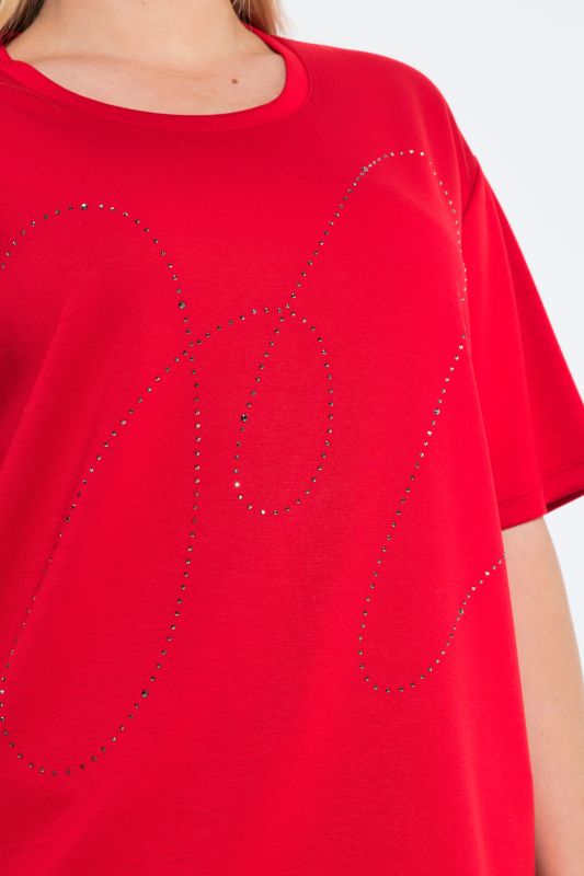 Суитчър с акцент от кристали