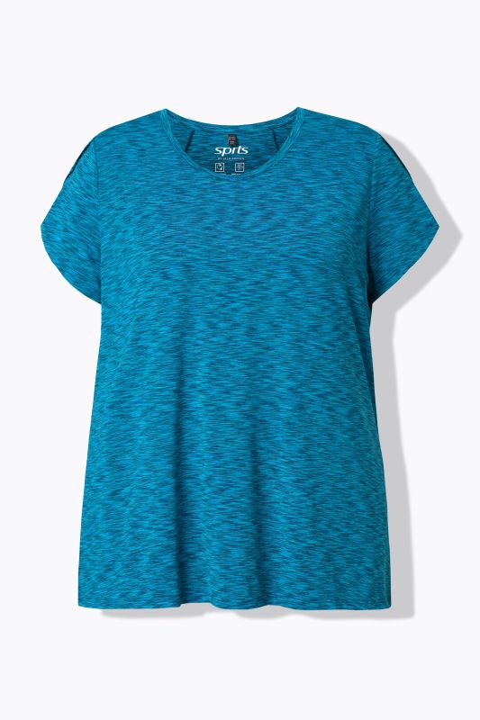 Тениска от бързосъхнеща материя с цветен ефект