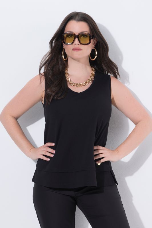 Потник с V-образно деколте