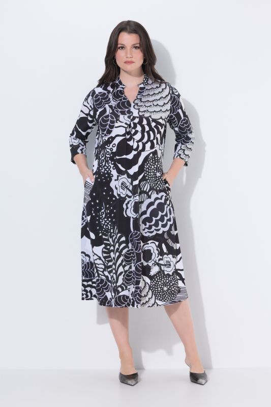 Рокля с графичен дизайн