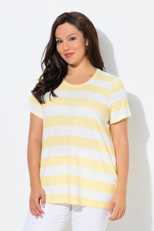 Тениска с хоризонтални райета