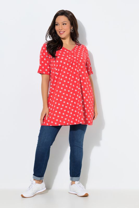 Туника с принт на сърца