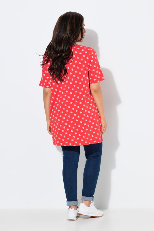 Туника с принт на сърца