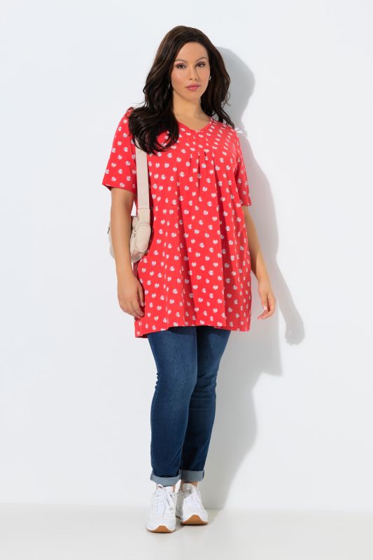 Туника с принт на сърца