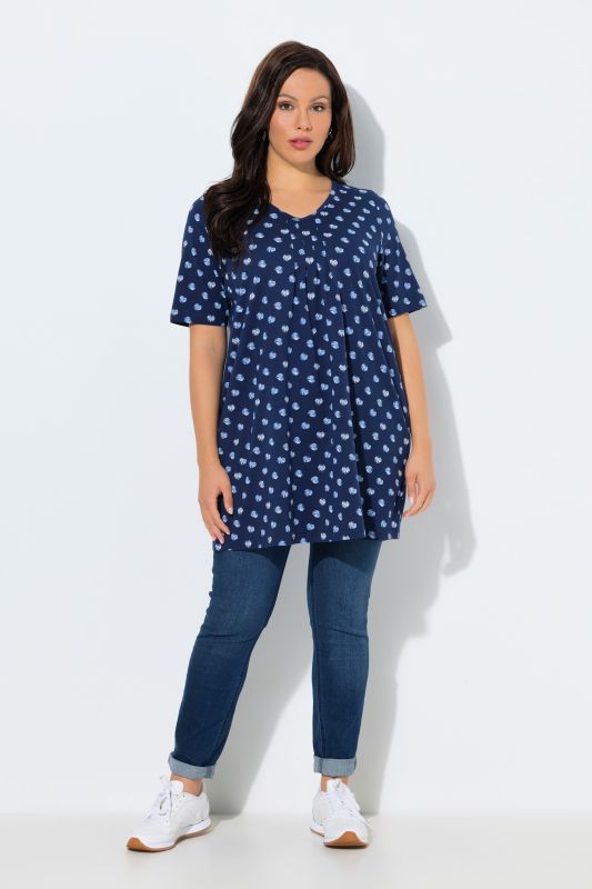 Туника с принт на сърца