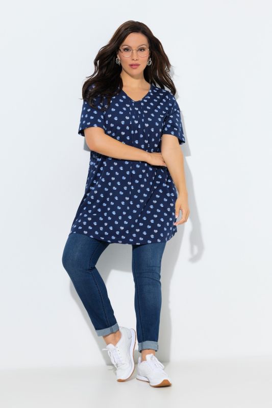 Туника с принт на сърца